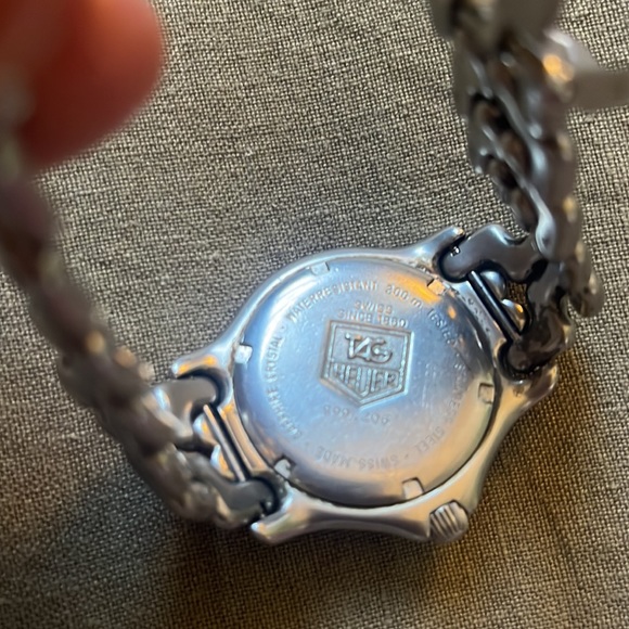 Vintage Tag Heuer SEL Stainless Steel Patina Dial Watch Ref:S99206 -new battery - Picture 4 of 9